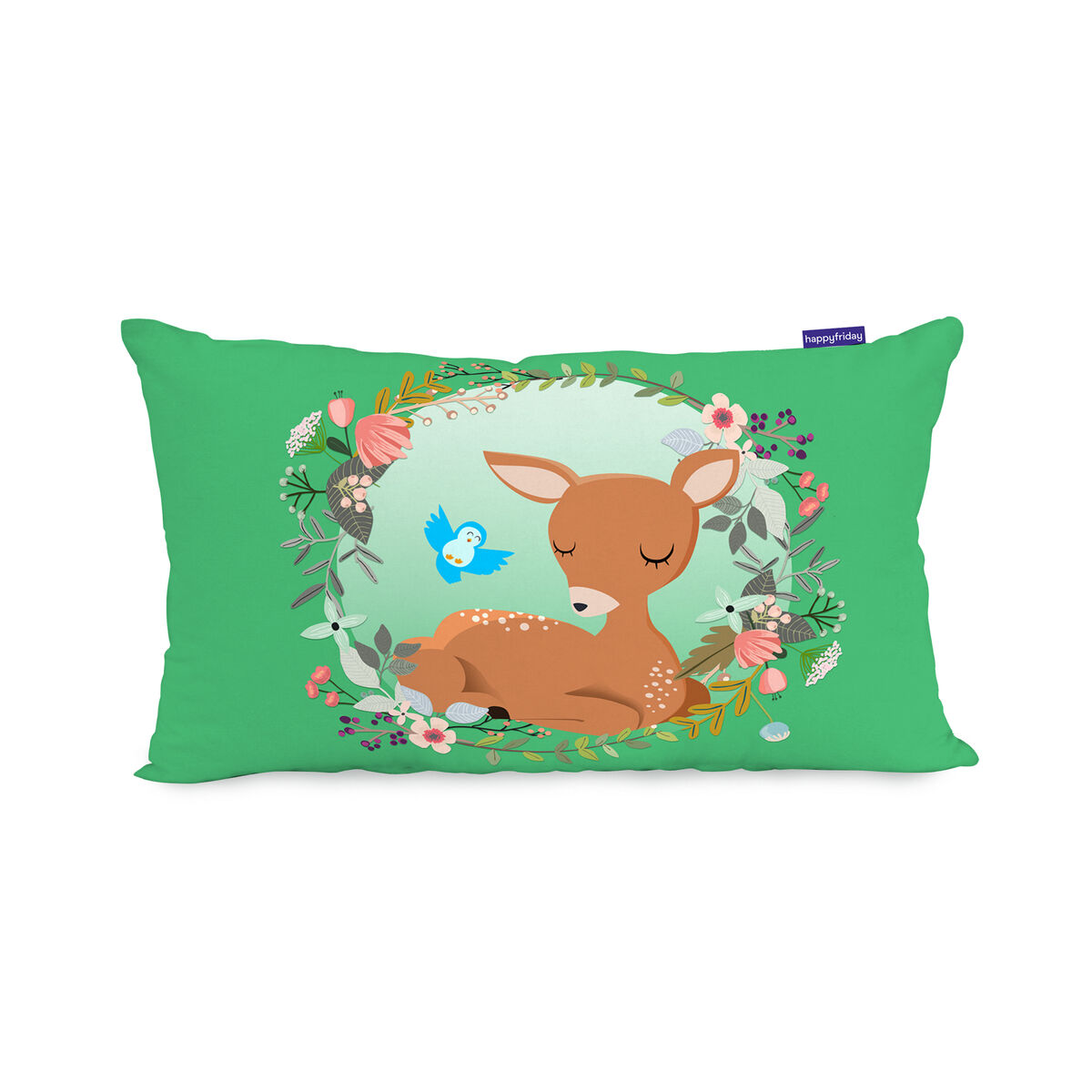 Kuddfodral HappyFriday Mr Fox Mirror Mirror Multicolour 50 x 30 cm